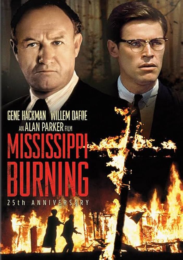 MISSISSIPI BURNING, Alan Parker 1988, Gene Hackman, Willem Dafoe (racisme)@@@.jpg